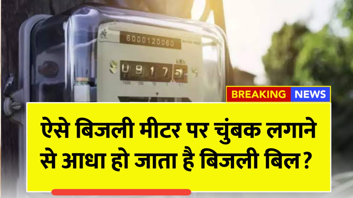 Electricity Meter Magnet Trick