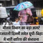IMD Rain Alert