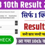 PSEB 10th Result 2025