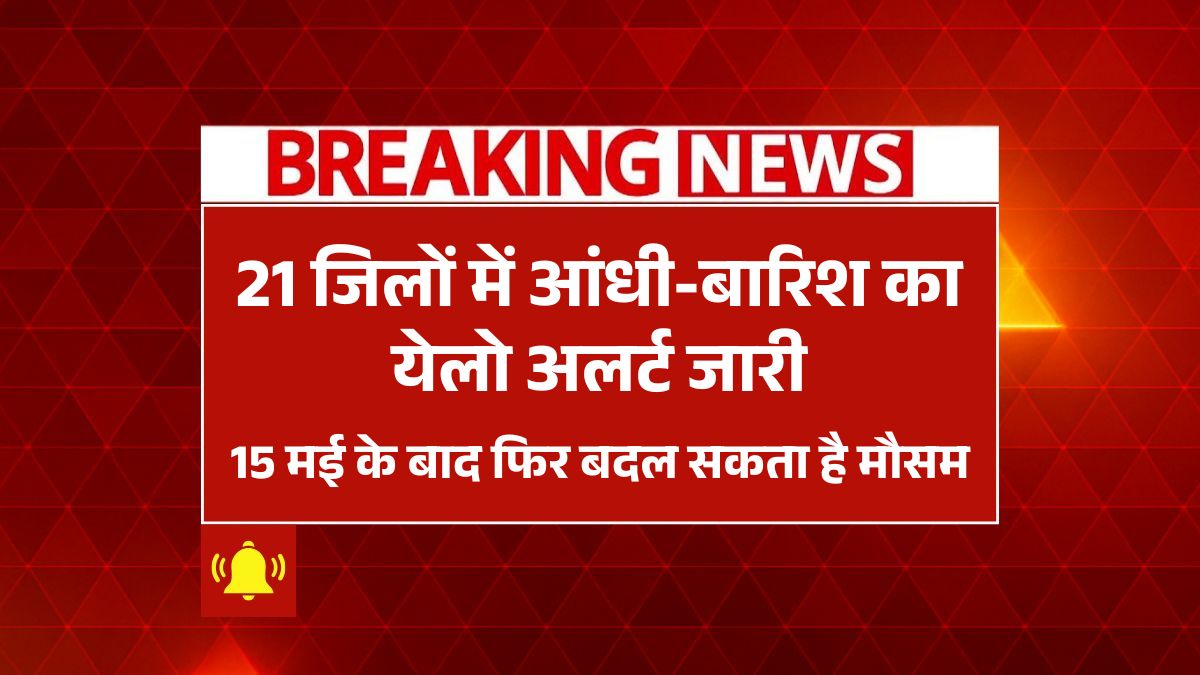 Rajasthan IMD Weather Alert