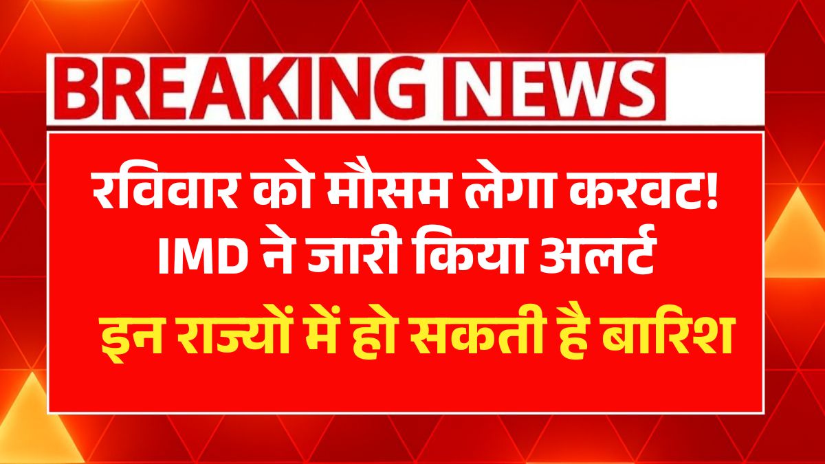 IMD Rain Alert